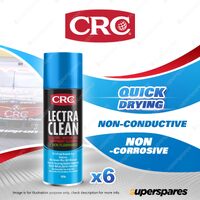 6 x CRC Lectra Clean 400g Electric Motor & Equipment Cleaner Degreaser