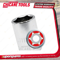 Chicane 3/8 Inch Drive 7mm Socket - Double Hex Chrome Vanadium Steel