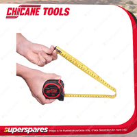 Chicane 8m Tape Measure - Double-Sided Easy-Read Blade with Magnetic Hook