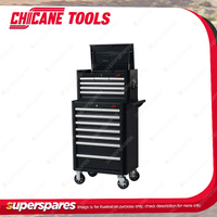 Chicane 41" 6 Drawer 1 Door Mobile Tool Trolley - Size 4041 x 460 x 818mm