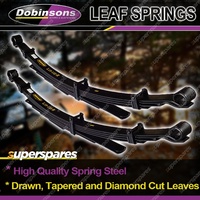 Front Dobinsons 50mm Lift Leaf Springs for Ford F Series F250 F350 4.2L Diesel