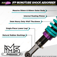 Front Dobinsons Monotube HD Shock Absorbers for Jeep Grand Cherokee WK2 2016