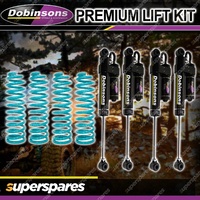 Dobinsons 2 Inch 50mm MRR Shocks + Coil Springs Lift Kit for Nissan Patrol GU