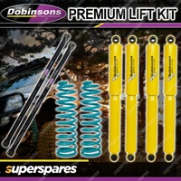 Dobinsons Raised Shocks Torsion Bar Coil Spring Lift Kit for Nissan Terrano R20