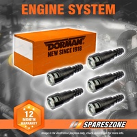 Dorman 5 Fuel Line Quick Connectors-Adapts 3/8 In.Steel To 3/8 Inch Nylon Tubing