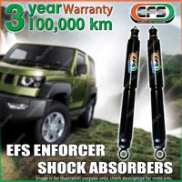 Pair Rear EFS Enforcer Shock Absorbers for Daihatsu Rocky Feroza F310 40mm Lift