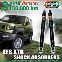 Pair Rear EFS XTR Shock Absorbers for Ford Ranger PX 4WD 40mm Lift