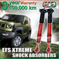 Front EFS X-Treme Shock Absorbers for Toyota Landcruiser 200 SERIES 35mm Lift