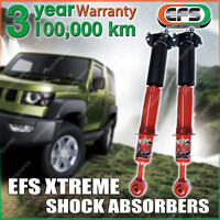 Pair Front EFS 40mm Lift X-Treme Shock Absorbers for Toyota Hilux KUN26 Dual Cab