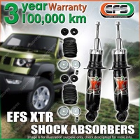 2 x Front EFS XTR Strut Shock Absorbers for Mitsubishi Triton 4WD MV 02/2024+