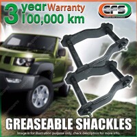 Front EFS Leaf Springs Shackles for Toyota Hilux 4WD Leaf Front Axle Extended