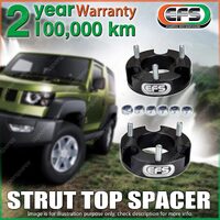 Pair EFS Front Strut Top Spacers 40mm lift for Toyota Hilux Vigo 2005-2013