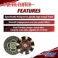 Exedy Devil High Performance Dual Friction SMF Clutch Kit for FPV Pursuit BA BF