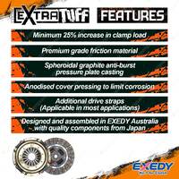 Exedy Clutch Kit for Toyota Landcruiser FZJ80 Conventional Pressure Plate