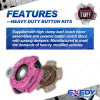 Exedy Sports Tuff HD Button Clutch Kit for Mazda 323 FA Bongo SE48T E1400 SSW04