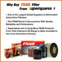 Fram Oil Air Fuel Filter Service Kit FSA31 Excellent Filtration Convenient Pack