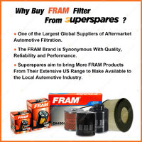 Fram Filter Service Kit Oil Air Fuel for BMW 318I E46 09/1998-12/2001