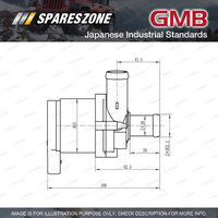 GMB Electric Water Pump for Audi A4 B6 8E2 8E5 8H7 B7 8HE 8EC 4.2L 253KW