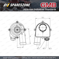 GMB Electric Water Pump for Audi Q5 8RB FYB FYG 2.0L 120KW 140KW SUV