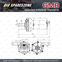 GMB Electric Water Pump for Land Rover Discovery L319 Range Rover L322 L405