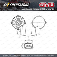 GMB Electric Water Pump for Skoda Octavia II 1Z3 Combi 1Z5 2.0L 110KW 147KW