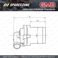 GMB Electric Water Pump for Volkswagen Touareg 7LA 7L6 7L7 2.5L 3.0L 3.2L 4.2L