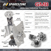 GMB Water Pump for Mitsubishi L200 MC MD L300 SC SD SE Starion JA JB JD 1.8 2.0