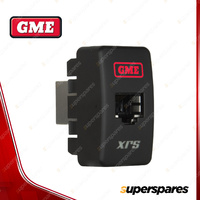 GME RJ45 Pass-Through Adaptor - Type 4 Red Suit XRS Connect UHF CB Radios