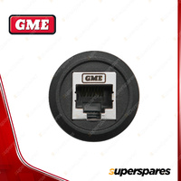 GME RJ45 Pass-Through Adaptor - Universal Round Suit XRS Connect UHF CB Radios