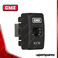 GME RJ45 Pass-Through Adaptor - Type 4 White Suit XRS Connect UHF CB Radios