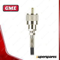 GME On-Glass UHF CB Antenna (2.1DBI Gain) with Under-Glass Coupling Box