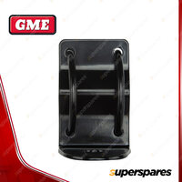 GME 3mm Black Right-Angle Bullbar Antenna Mounting Bracket MB-SS024B