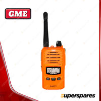 GME 5/1 Watt IP67 UHF CB Handheld Radio Kit Twin Pack -Blaze Orange TX-SS6160OTP