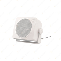 GME 60 Watt IP54 Marine Box Speakers 4 Ohms Impedance White Colour - GS320W