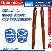 Rear Sport Low Gabriel Guardian Shocks Coil Springs for Mitsubishi Verada KR KS