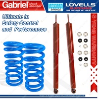 Rear HD STD Gabriel Guardian Shocks + Lovells Springs for Holden Commodore VB VK