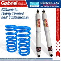 Rear Raised Gabriel Shock Lovells Spring for Toyota Prado GRJ KZJ KDJ RZJ120 SWB