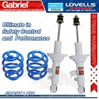 Front Sport Low Gabriel Ultra Shocks Lovells Springs for Hilux TGN16 GGN15 KUN16