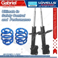 Front Super Low Gabriel fixed Shock Lovells Spring for Toyota Camry Vienta VDV10