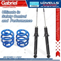 Front Super Low Gabriel Ultra Shock Lovells Spring for Ford Telstar AT AV 87-91