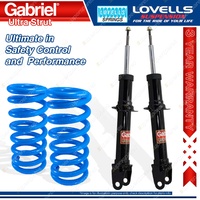 Front STD Gabriel Ultra Strut Shocks Coil Springs for Ford Falcon BA BF XR6 XR8