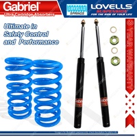 Front Gabriel Cartridge Shocks Lovells Springs for Holden Commodore VK VN VP FE2