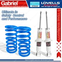 Front STD Gabriel Ultra Plus Spring Seat Shocks + Springs for Ford Ranger PX III