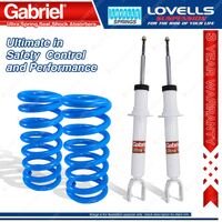 Front STD Gabriel Ultra Spring Seat Shocks Lovells Spring for Ford Ranger PX III