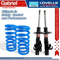 Front STD Gabriel Ultra Strut Shocks + Springs for Holden Commodore Calais VF