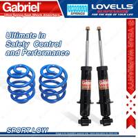 Rear Sport Low Ultra Spring Seat Shocks + Springs for Holden Commodore Calais VF