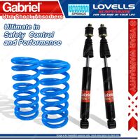 Rear STD Gabriel Ultra Shocks + Lovells Springs for Toyota Celica RA60 81-83