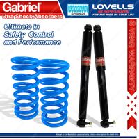 Rear STD Gabriel Ultra Shocks + Lovells Springs for Ford Falcon FG Ute Cab 08-14