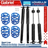 F+R Sport Low Gabriel Classic Shocks Coil Springs for Chevrolet Bel-Air Sedan