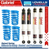 F+R Raised HD Gabriel Ultra PLUS Shocks + Coil Springs for Landcruiser VDJ200